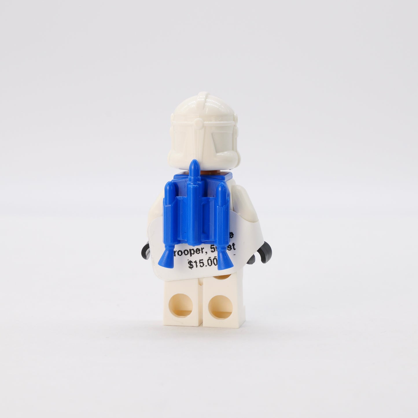 sw1276: Clone Trooper, 501st Legion, 332nd Company (Phase 2) - Helmet with Holes and Togruta Markings, Blue Jet Pack - Bricks and Minifigs Sioux Falls
