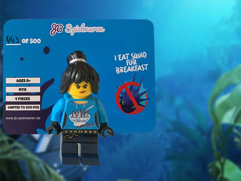 タレントカード nya Nya Custom Minifigure | Bricks and Minifigs Sioux Falls