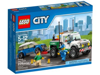 Pickup Tow Truck - Bricks and Minifigs Sioux Falls