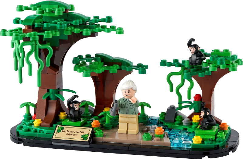 Jane Goodall Tribute - Bricks and Minifigs Sioux Falls