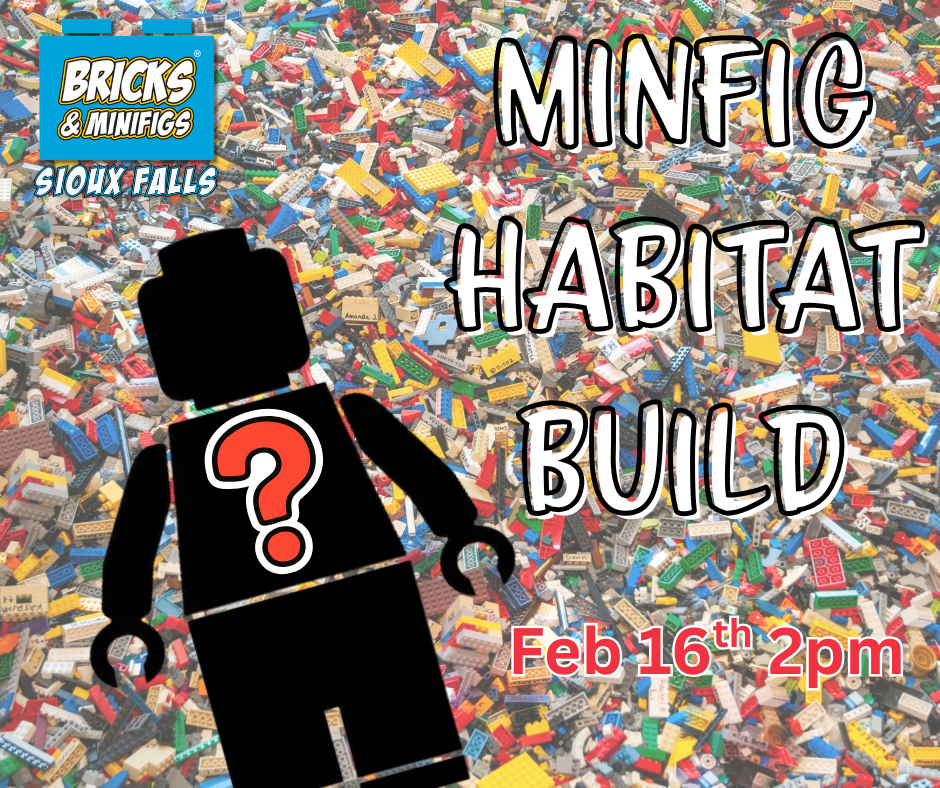 Build a Minifig Habitat (Monday February 16th 2:00pm - 3:30pm)