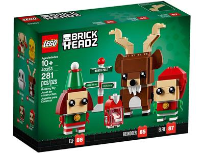 Reindeer, Elf & Elfie - Bricks and Minifigs Sioux Falls