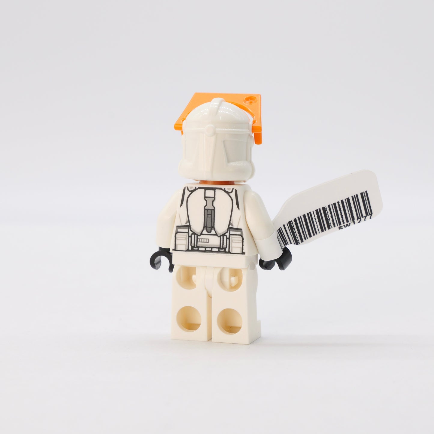 sw1277: Clone Captain Vaughn, 501st Legion, 332nd Company (Phase 2) - Helmet with Holes and Togruta Markings, Orange Visor - Bricks and Minifigs Sioux Falls