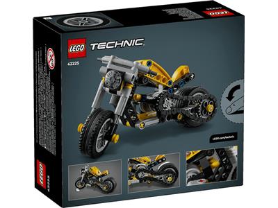 Yellow Motorcycle - Bricks and Minifigs Sioux Falls