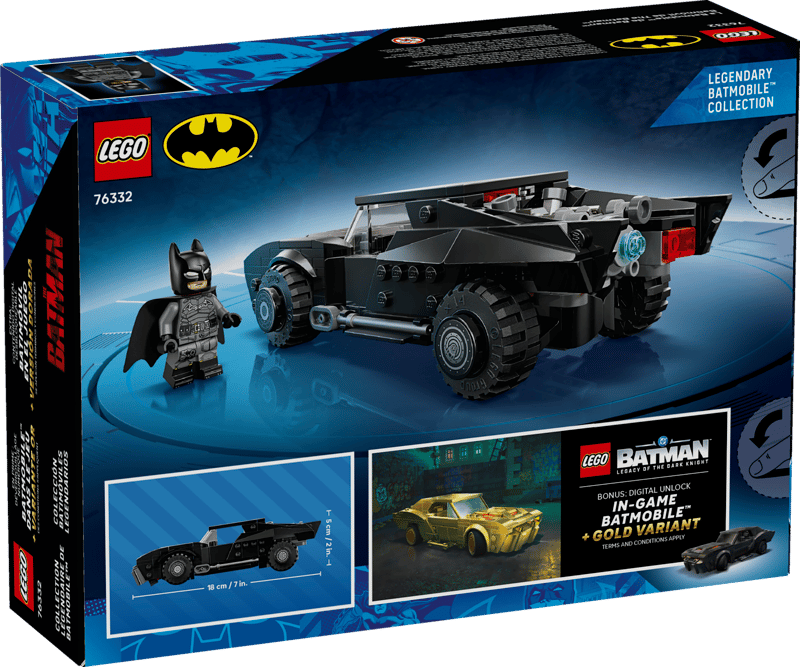The Batman Batmobile - Bricks and Minifigs Sioux Falls
