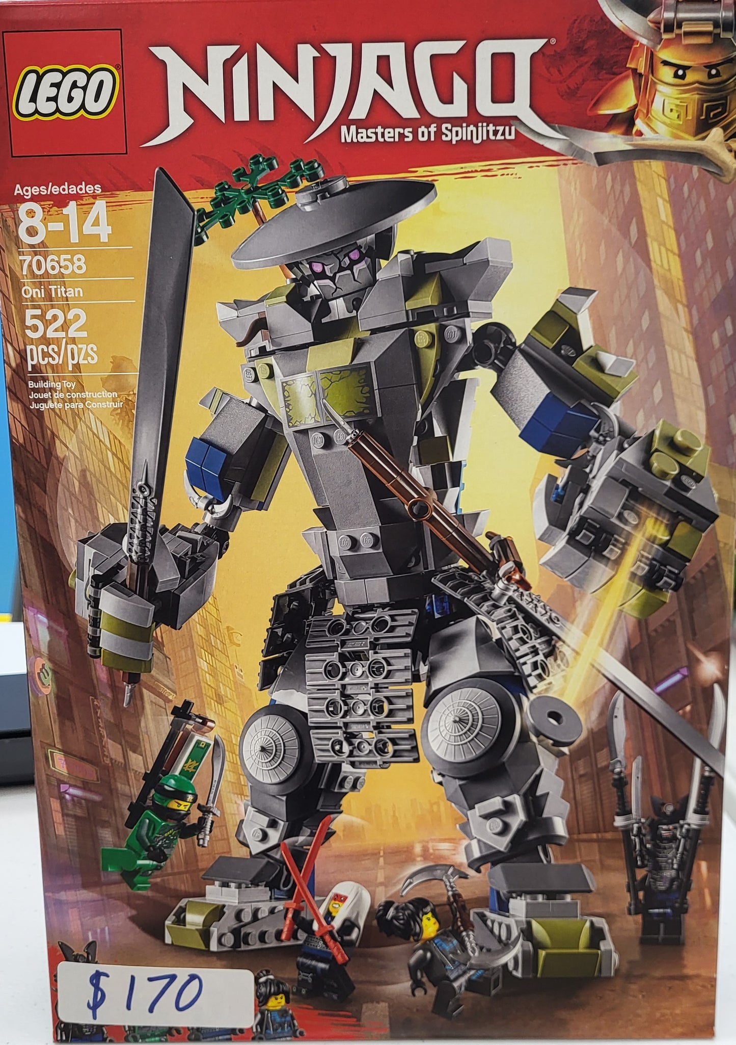 LEGO® NINJAGO® Oni Titan (70658) - Bricks and Minifigs Sioux Falls