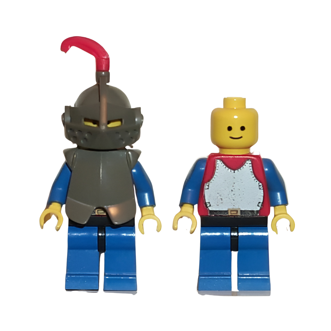cas171: Armored Knight with Breastplate (WITH SHIELD AND SWORD) - Bricks and Minifigs Sioux Falls