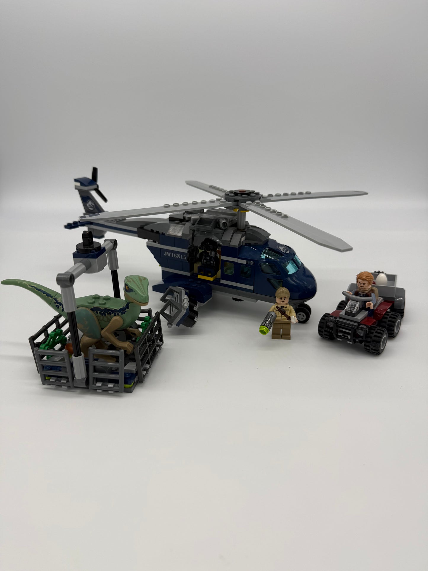 Fallen Kingdom Blue's Helicopter Pursuit