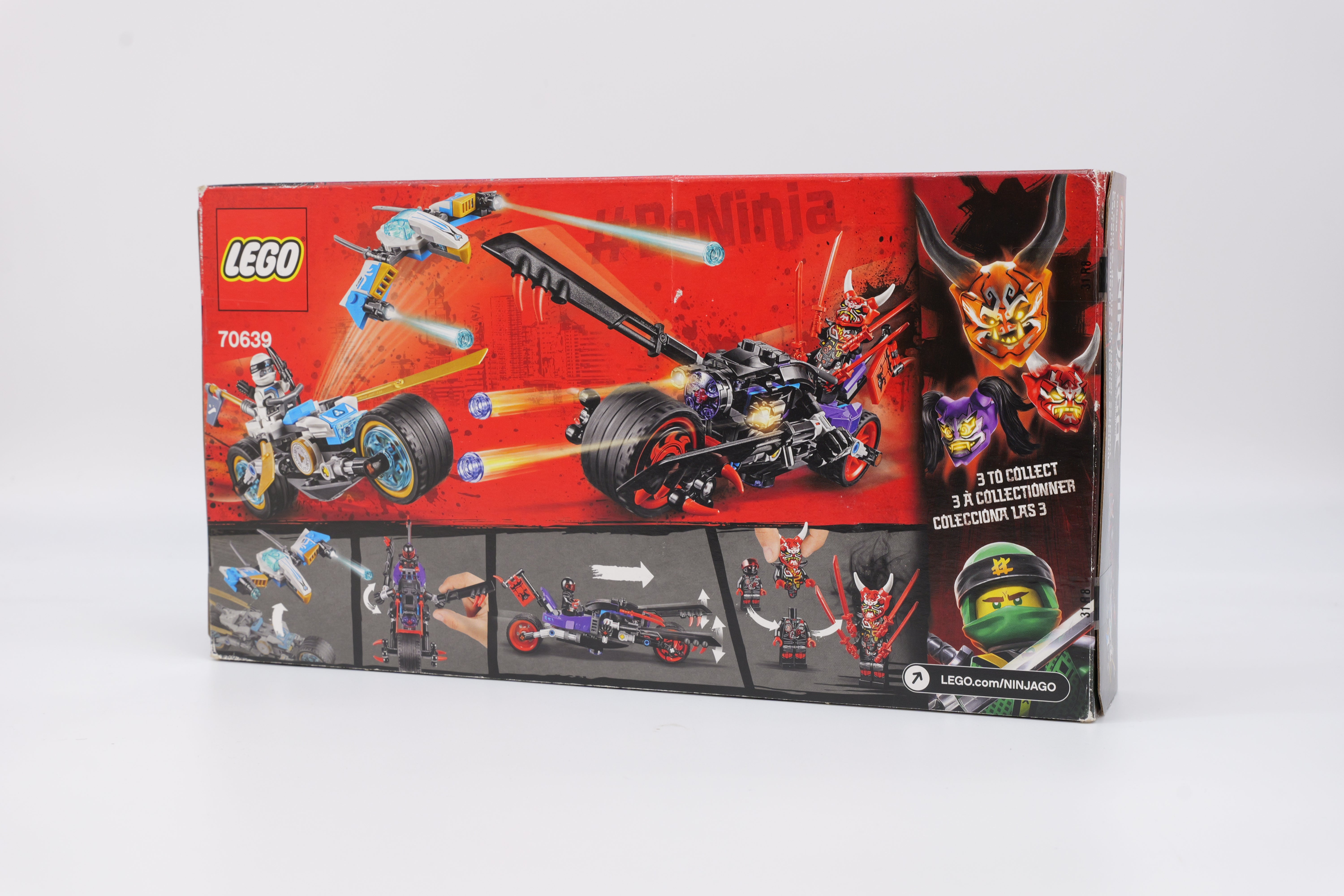 LEGO® NINJAGO® Street Race of Snake Jaguar (70639) – Bricks and Minifigs  Sioux Falls