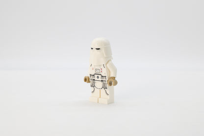 sw1179: Snowtrooper - Male, Printed Legs, Dark Tan Hands, Reddish Brown Head, Grimace