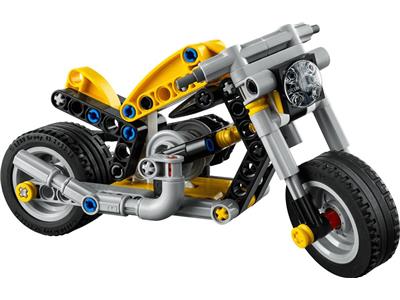 Yellow Motorcycle - Bricks and Minifigs Sioux Falls