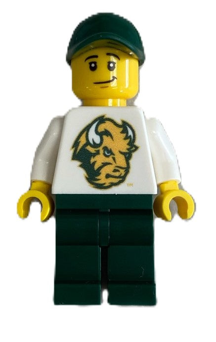 NDSU Licensed Custom Printed Minifigure