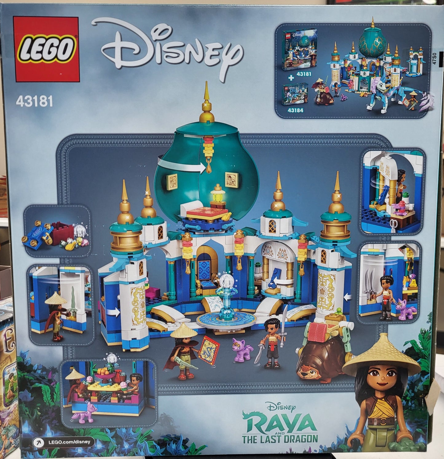 43181: Disney Raya And The Heart Palace