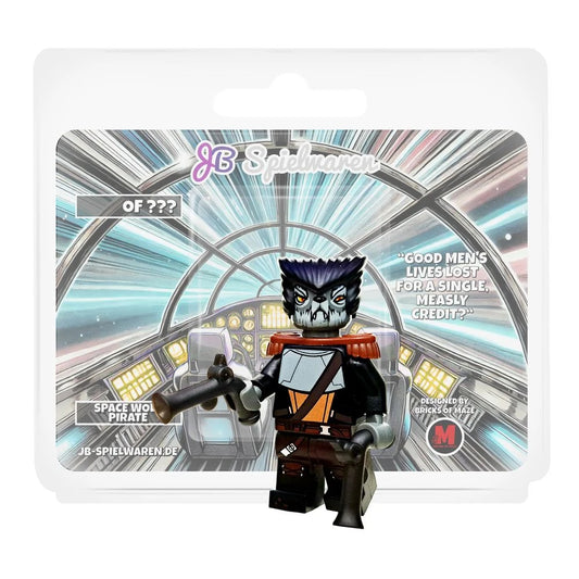 Space Wolf Pirate Custom Minifigure Designed by Bricks of Maze - Bricks and Minifigs Sioux Falls
