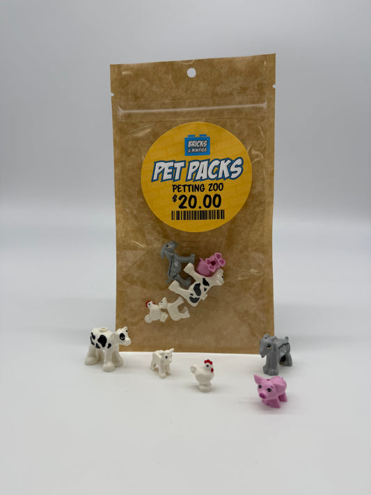 Petting Zoo Pet Packs - Bricks and Minifigs Sioux Falls