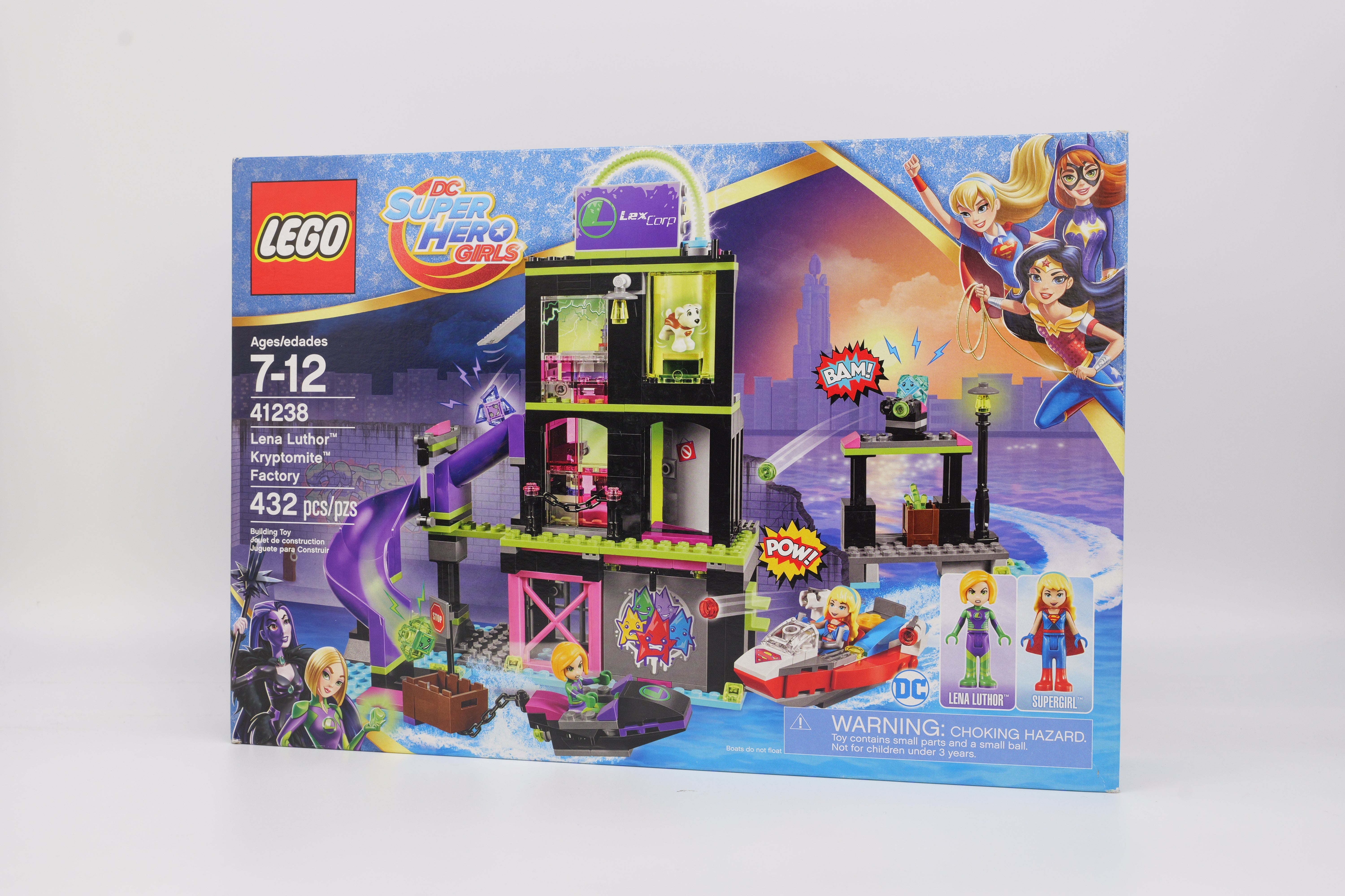 LEGO DC Lena Luthor Kryptomite Factory 41238 Bricks and Minifigs Sioux Falls