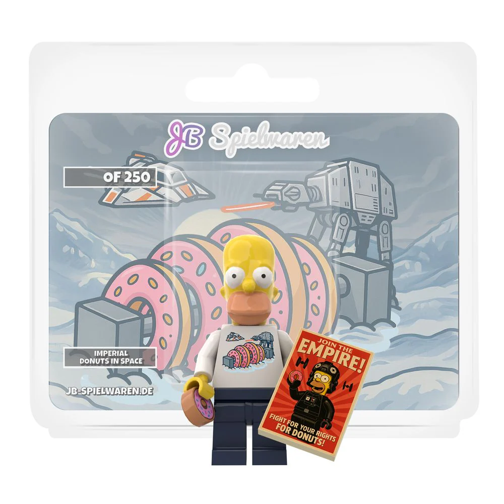 Imperial Donuts In Space Minifigure - Bricks and Minifigs Sioux Falls