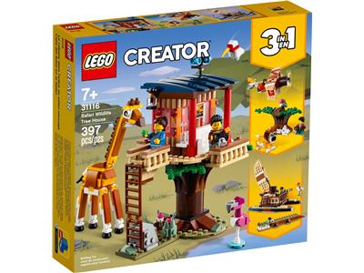 Safari Wildlife Tree House - Bricks and Minifigs Sioux Falls