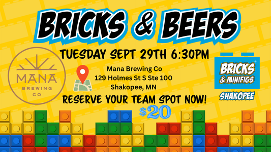 Bricks & Beers with Mana Brewing!
