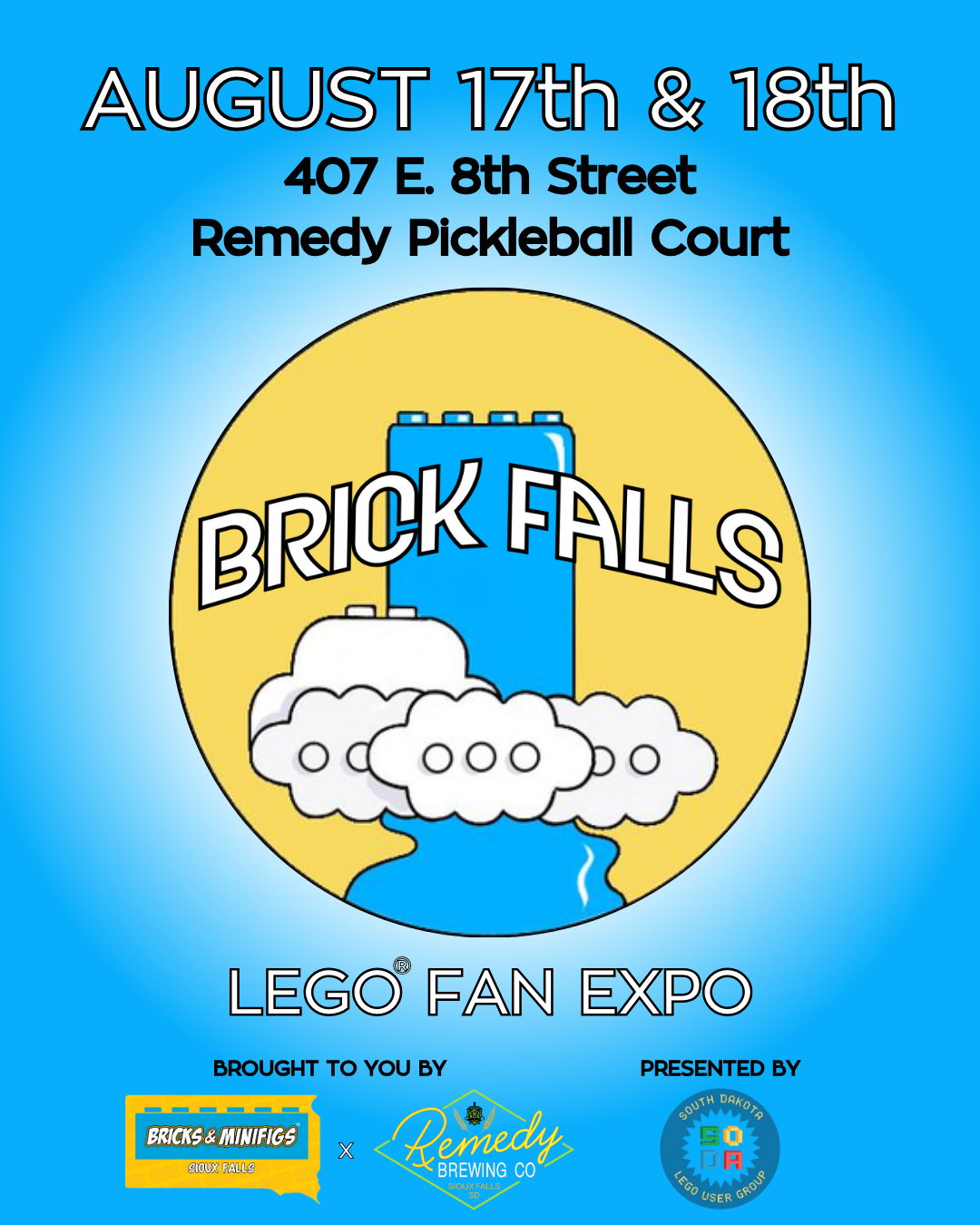 Brick Falls Ticket Only **SOLD OUT** Tickets available at day of event!