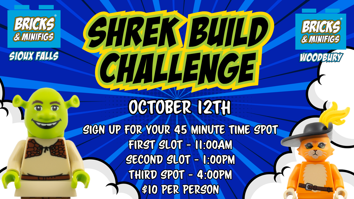 Shrek Building Challenge 1PM