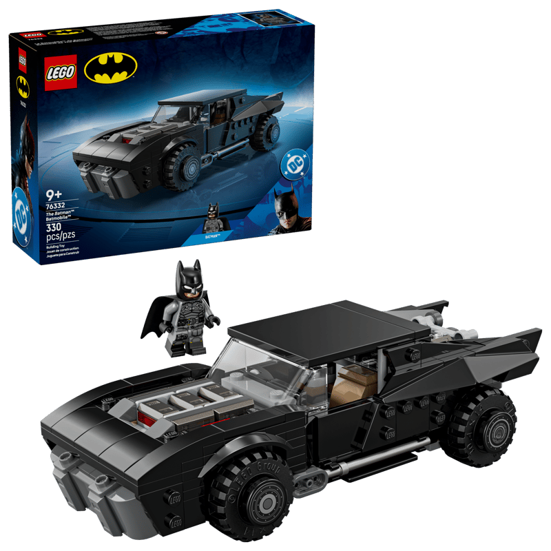 The Batman Batmobile - Bricks and Minifigs Sioux Falls