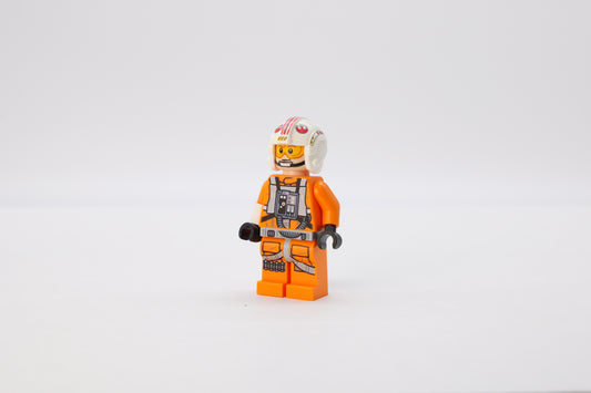 sw0991: Luke Skywalker (Pilot, Printed Legs, Visor Up / Down)