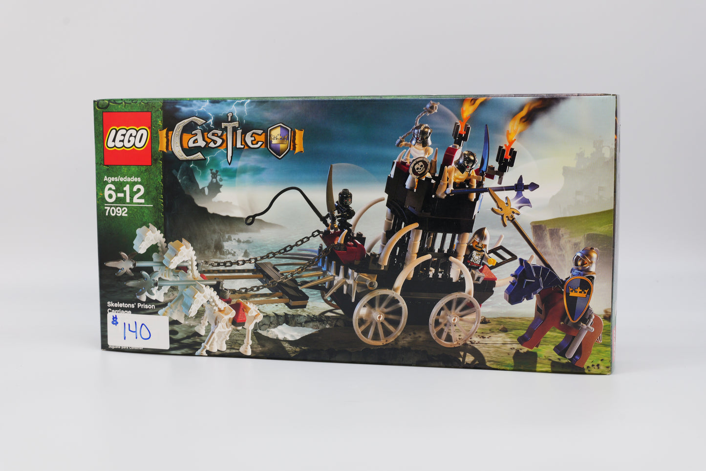 LEGO® Castle Skeletons' Prison Carriage (7092)