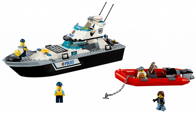 60129: City Police Patrol Boat