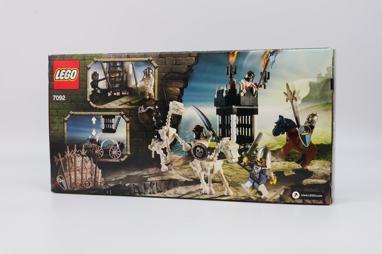 LEGO® Castle Skeletons' Prison Carriage (7092)