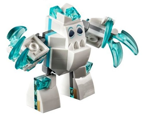 spa0032- Snow Monster, Frozen (Marshmallow) - Brick Built - Bricks and Minifigs Sioux Falls
