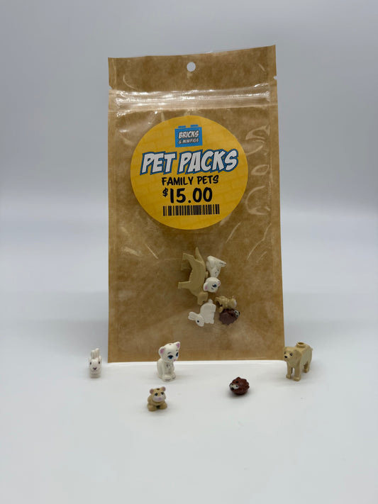 Family Pets Pet Packs - Bricks and Minifigs Sioux Falls