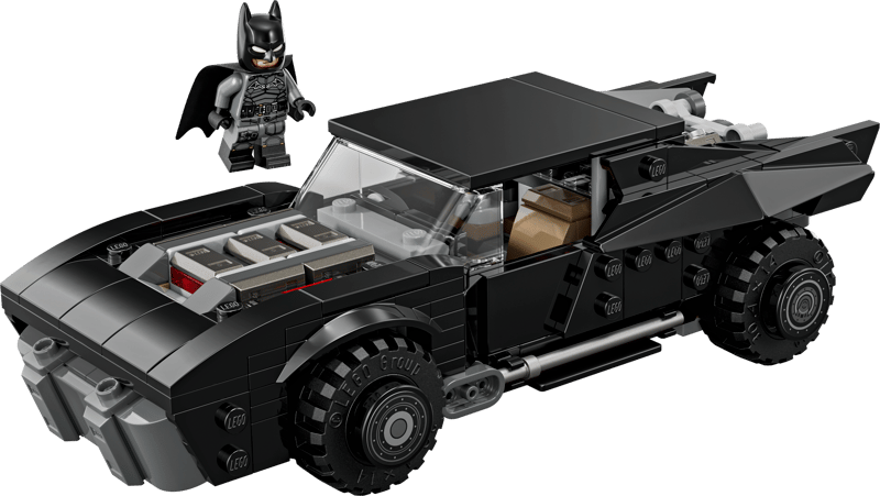 The Batman Batmobile - Bricks and Minifigs Sioux Falls