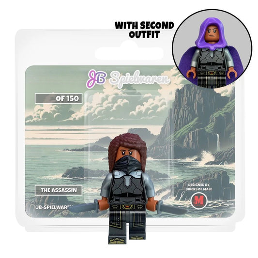 The Assassin Custom Minifigure designed by Bricks of Maze - Bricks and Minifigs Sioux Falls