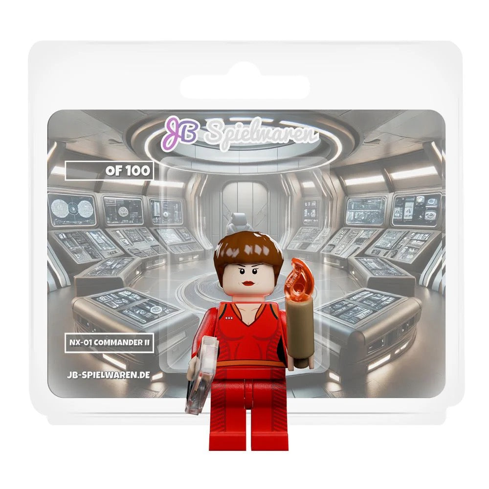 NX-01 Commander II Custom Minifigure - Bricks and Minifigs Sioux Falls
