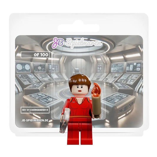 NX-01 Commander II Custom Minifigure - Bricks and Minifigs Sioux Falls