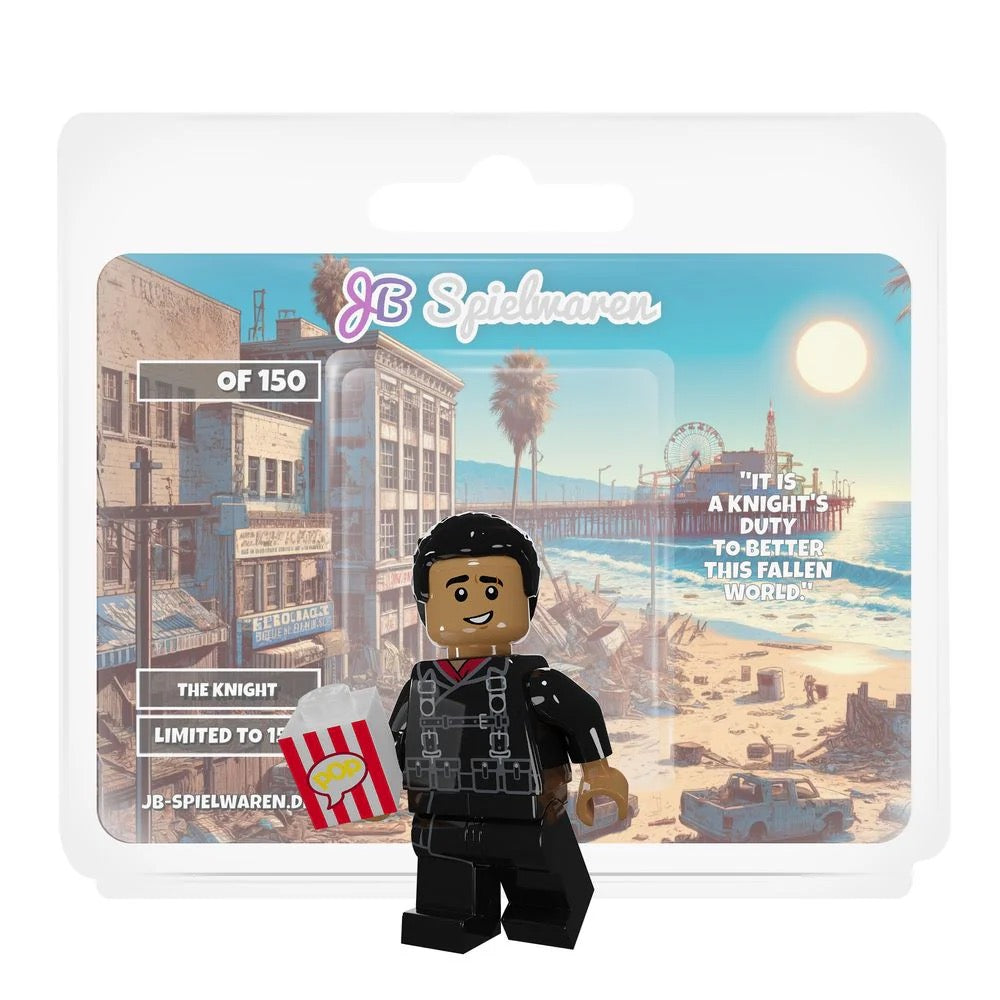 The Knight Custom Minifigure from Vault 33 - Bricks and Minifigs Sioux Falls