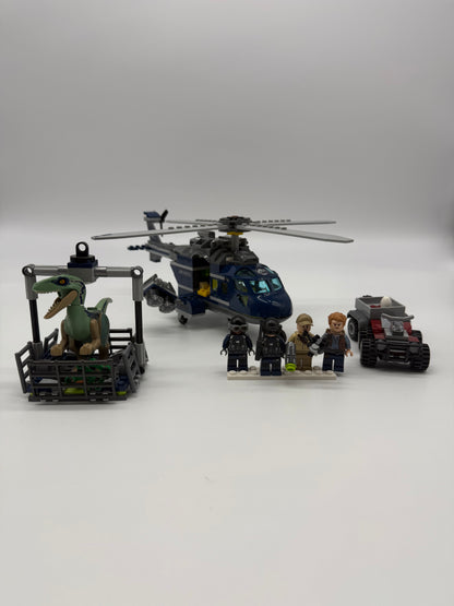 Fallen Kingdom Blue's Helicopter Pursuit