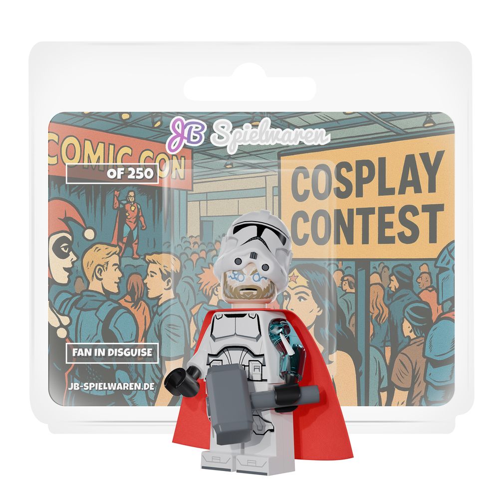 Fan in Disguise Minifigure - Bricks and Minifigs Sioux Falls