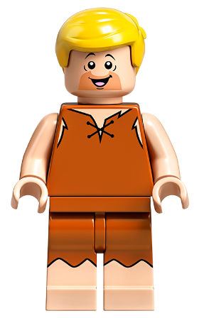 Idea048 Barney Rubble - Bricks and Minifigs Sioux Falls