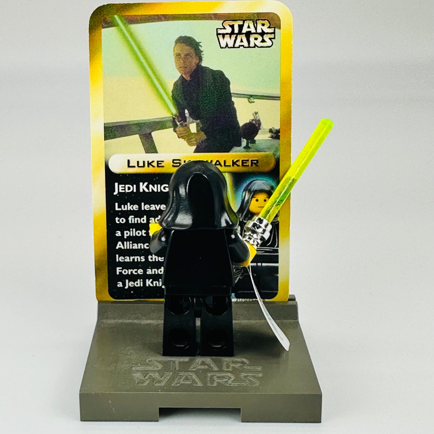 sw0044x: Luke Skywalker (includes card and stand from set 3341)