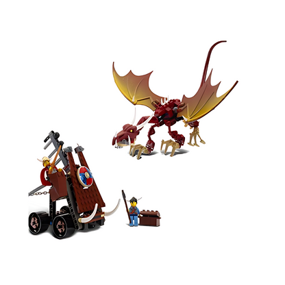 LEGO® Vikings Viking Catapult versus the Nidhogg Dragon (7017)