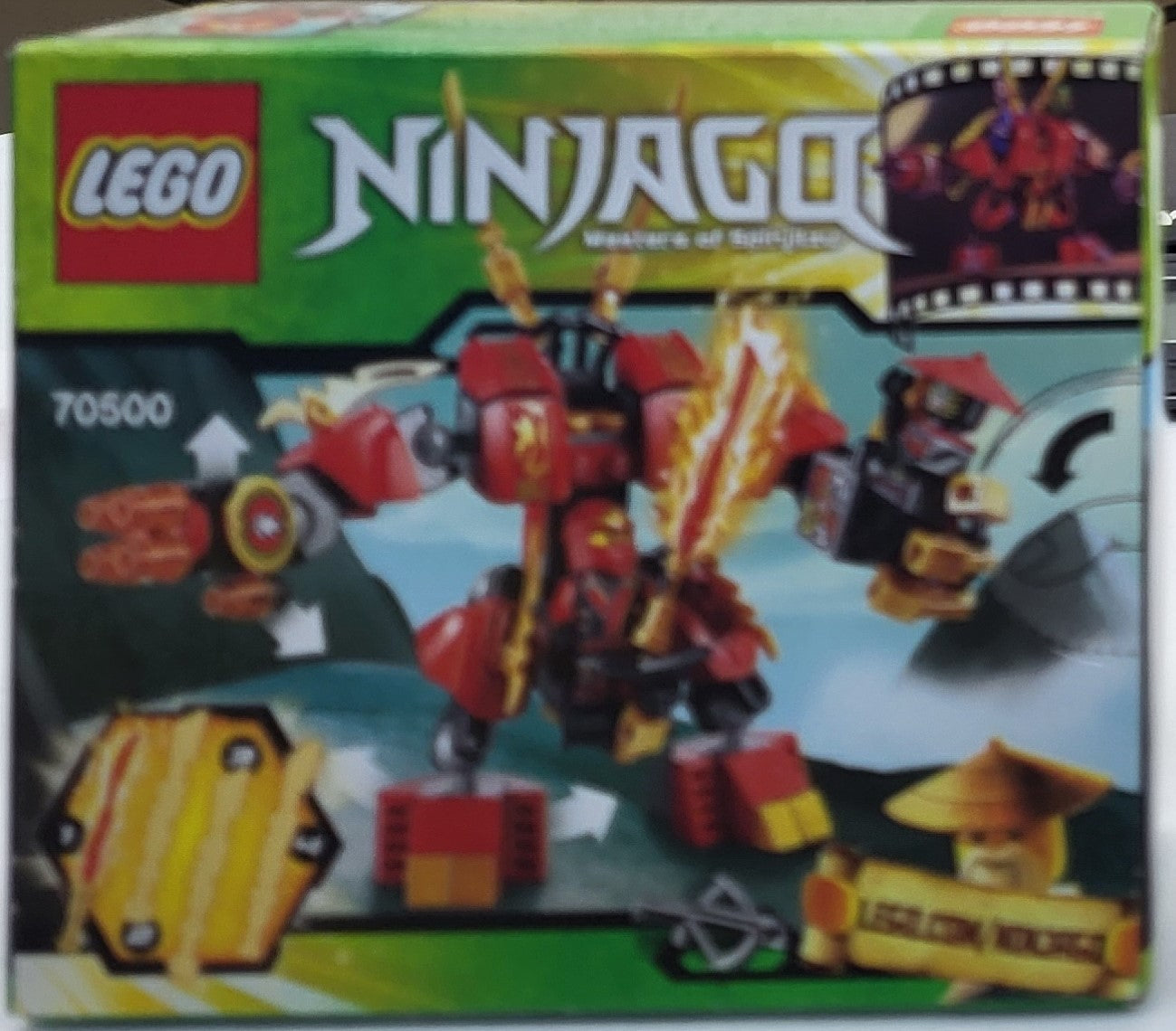LEGO® NINJAGO® Kai's Fire Mech (70500) | Bricks and Minifigs Sioux