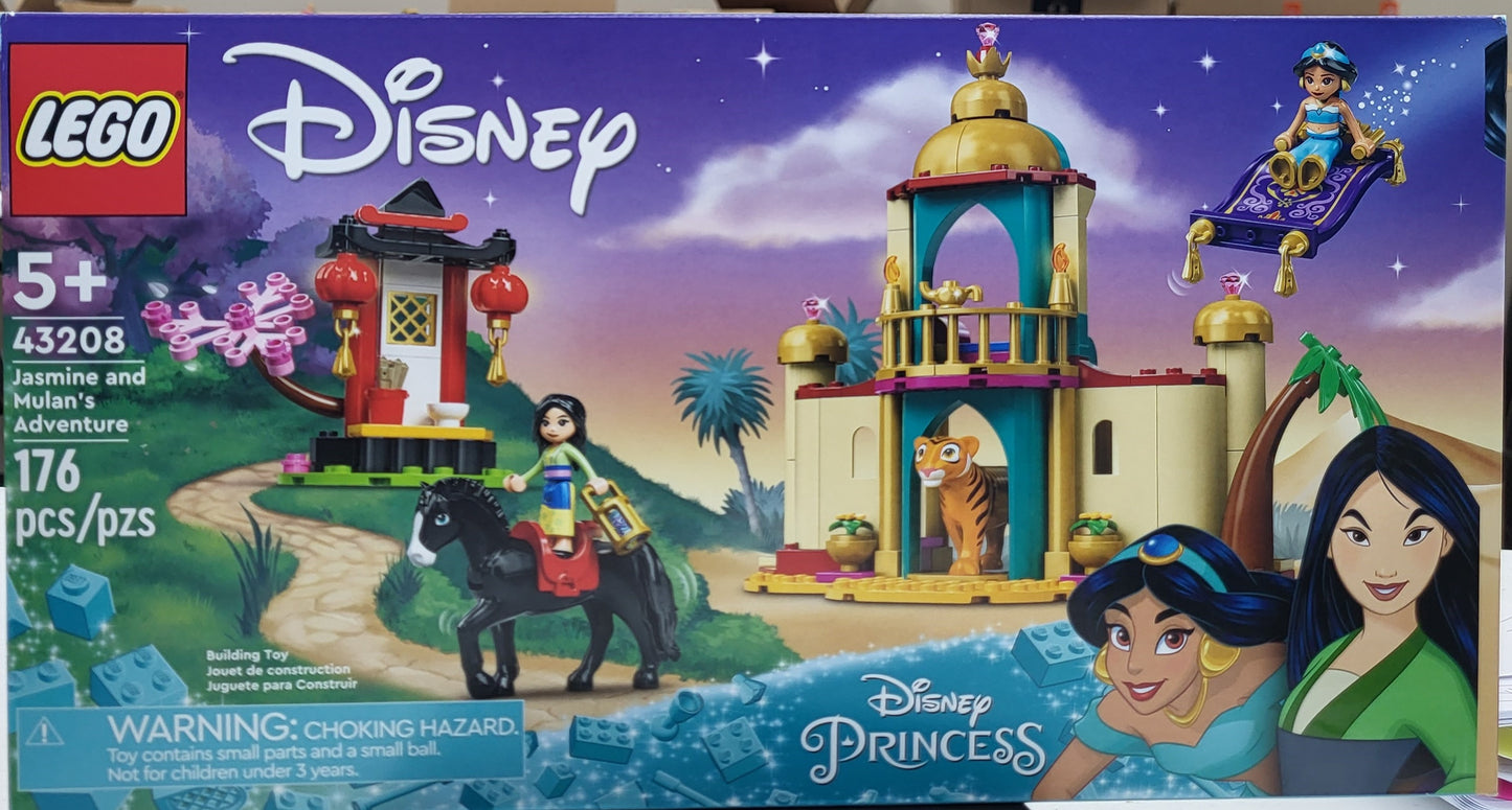 LEGO® Disney™ Jasmine And Mulan's Adventure (43208)