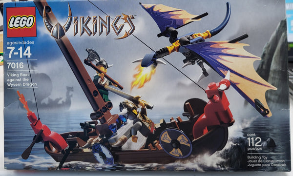 ドラゴンクエスト IV・V・Ⅵ・Ⅶ・VIII・IX セット LEGO® Vikings Viking Boat vs. the Wyvern Dragon (7016) | Bricks