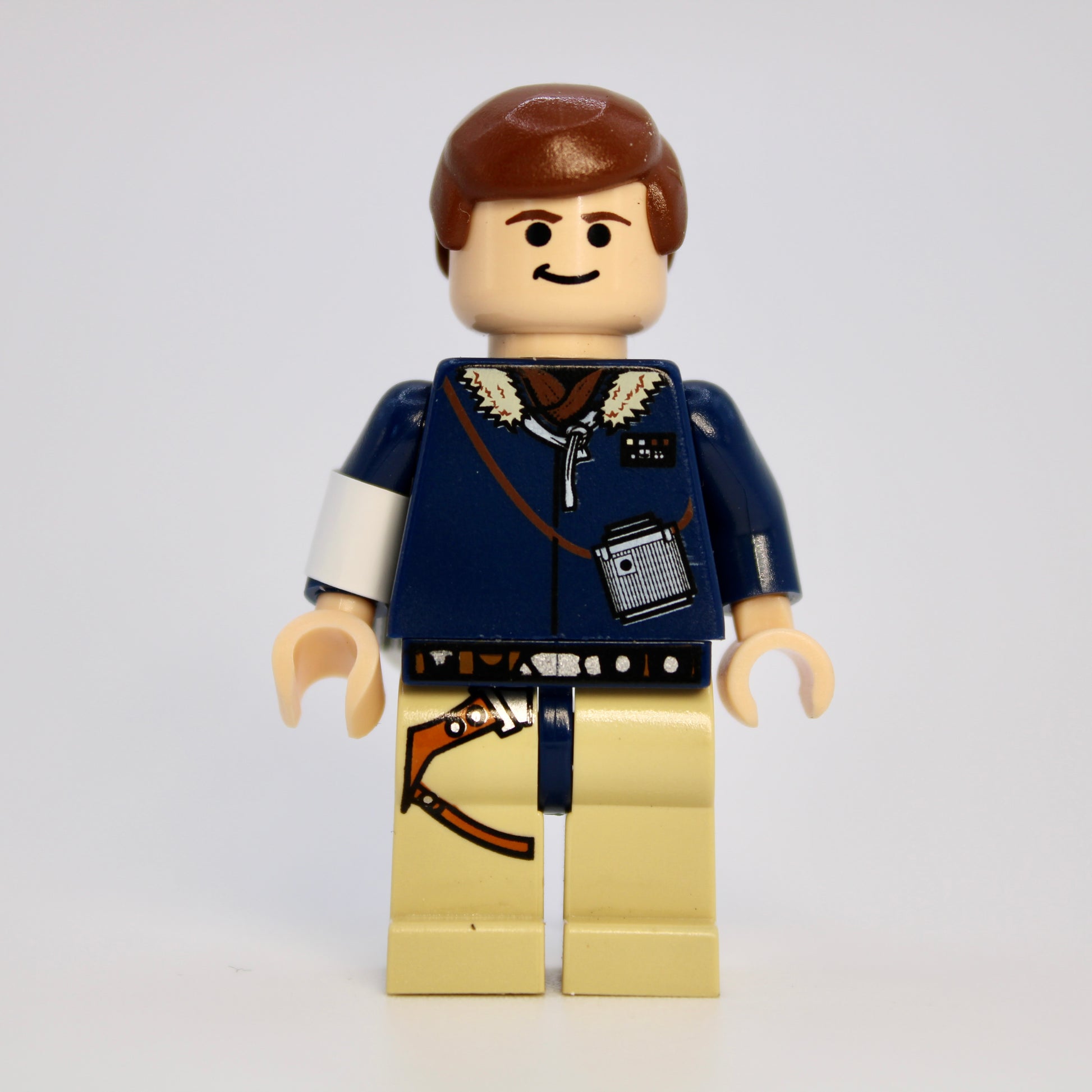 sw0081: Han Solo Light Nougat, Reddish Brown Hair, Tan legs