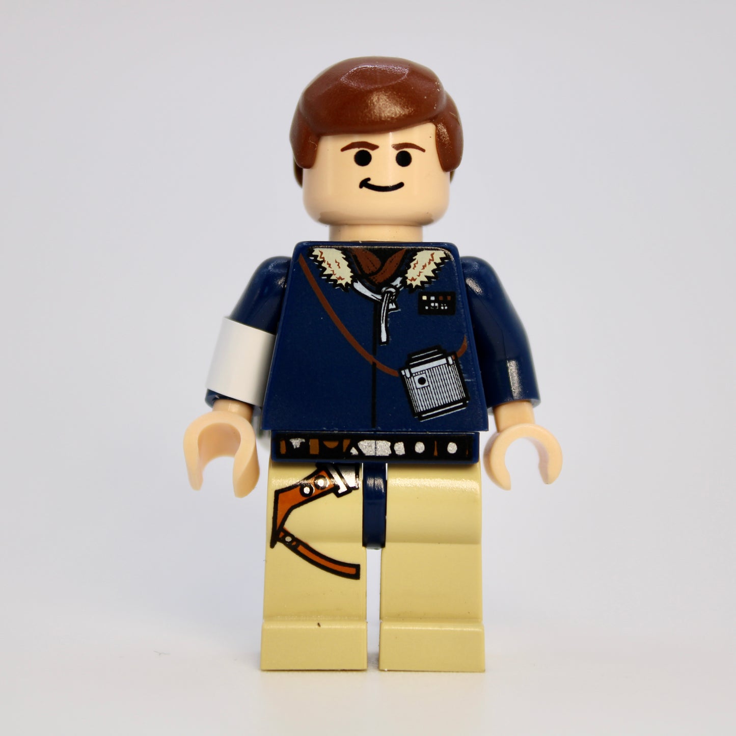 sw0081: Han Solo - Light Nougat, Reddish Brown Hair, Tan legs