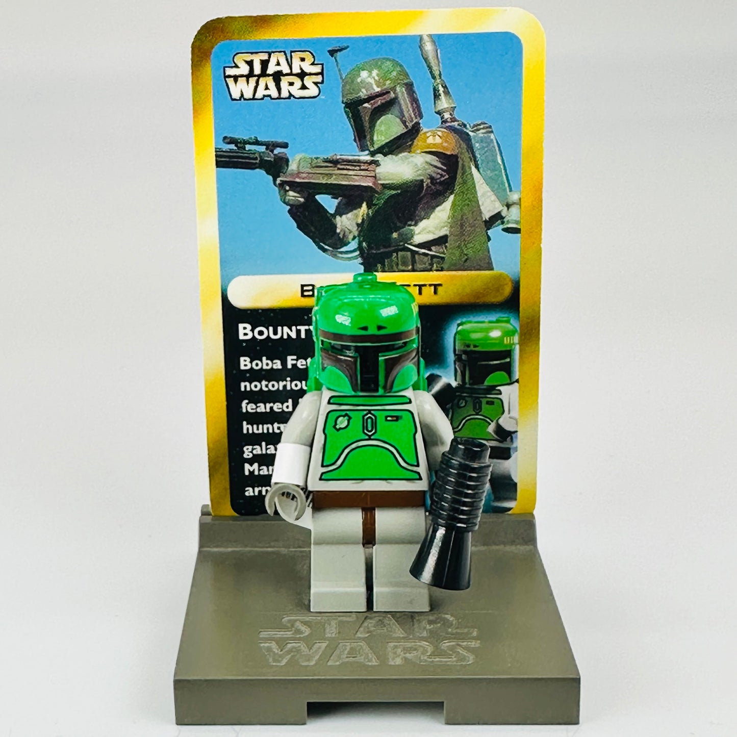 sw0002x: Boba Fett (includes card and stand from set 3341)