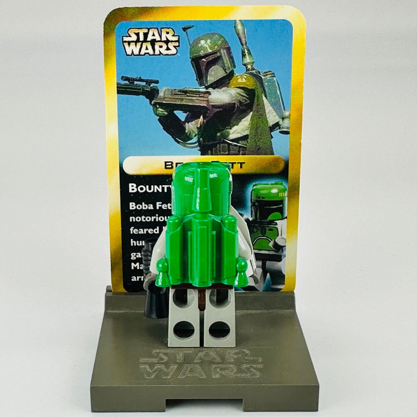 sw0002x: Boba Fett (includes card and stand from set 3341)