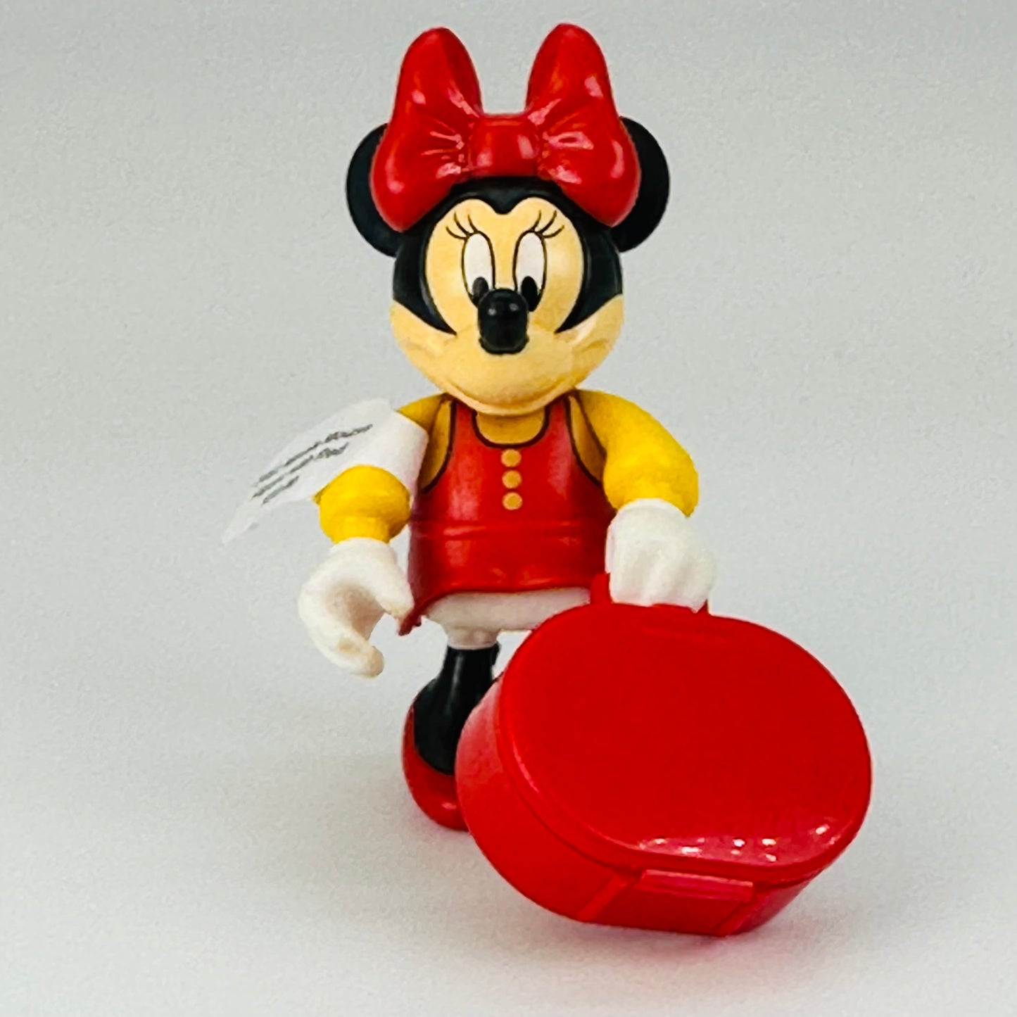 2661: Minnie Mouse Figure with Red Dress, Yellow Sleeves, and Red Shoes